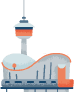 Illustration - Saddledome Stadium