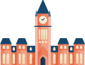 illustration du Parlement du Canada à Ottawa