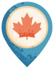 Illustration - Canadian leaf marker